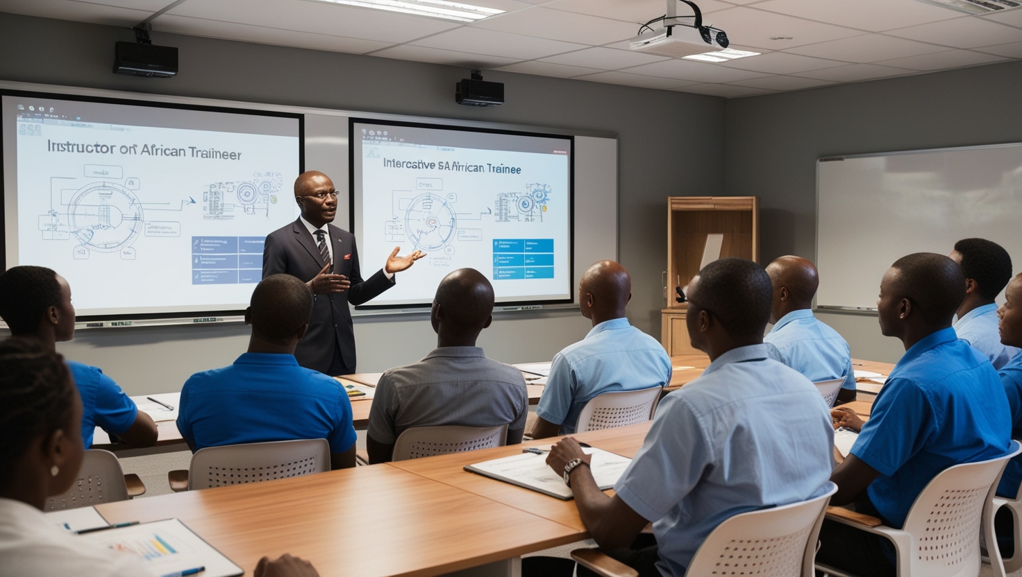 Leonardo_Phoenix_09_Professional_African_instructor_presenting_3